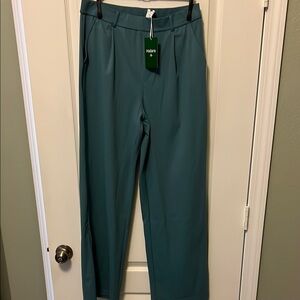 HALARA Green Relaxed Trousers